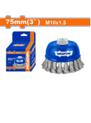 WADFOW Wire cup brush "3" inch - WCE2401
