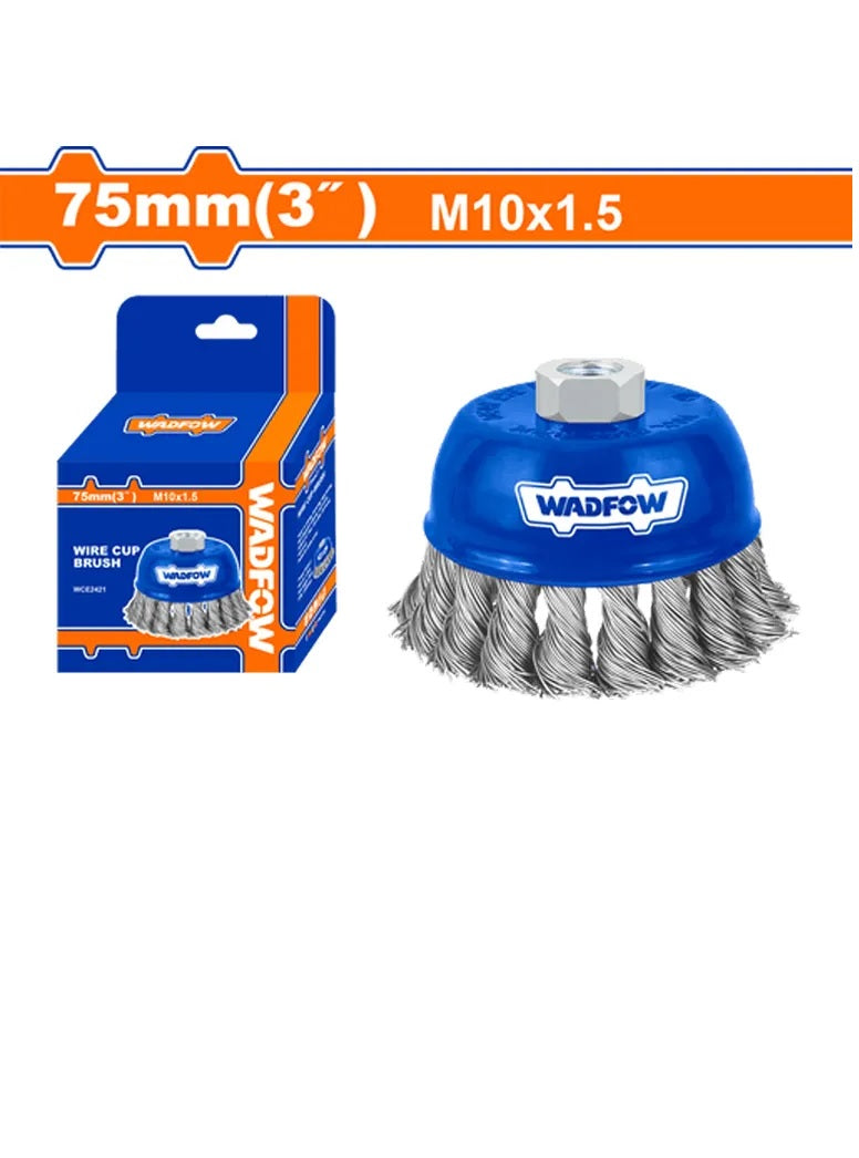 Wire cup brush WCE2401
