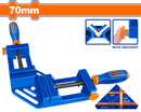 Wadfow Quick-Release 70mm Corner Clamp with 2 Spindles - WACC2528