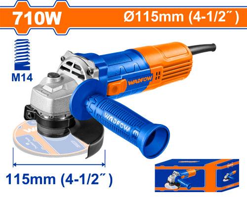 WADFOW Angle grinder(4.5") inch/ 710 w - WAG15761