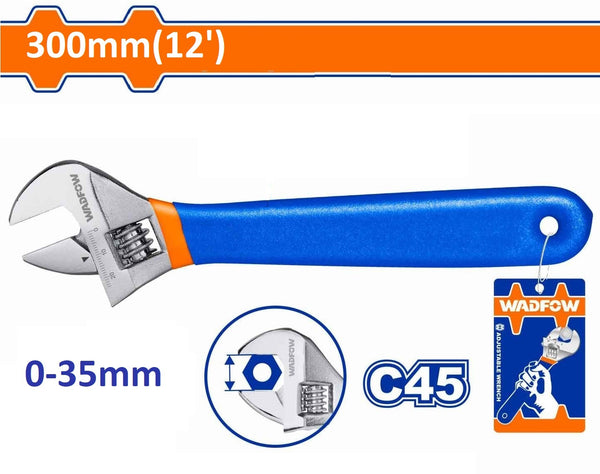 Adjustable wrench With Cover 12 inch WAW5112