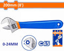 WADFOW Adjustable wrench With Cover "8" inch - WAW5108