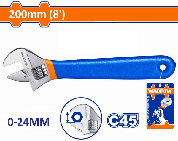 Adjustable wrench With Cover 8 inch WAW5108