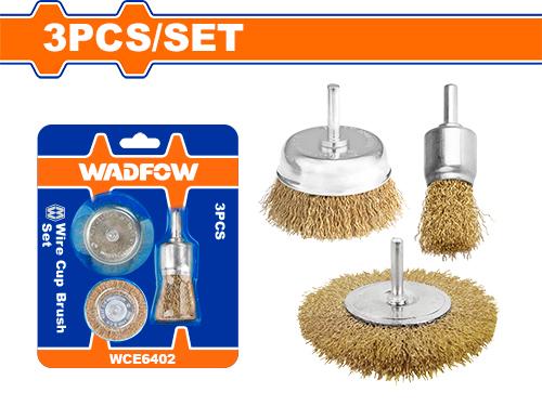 WADFOW 3 Pcs wire brush set - WCE6402