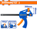 WADFOW  Quick bar clamps F ( 12")inch, 60 × 300 mm- WCP4312
