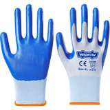 Wadfow Polyester glove XL Nitrile coated palm  - WGV2801