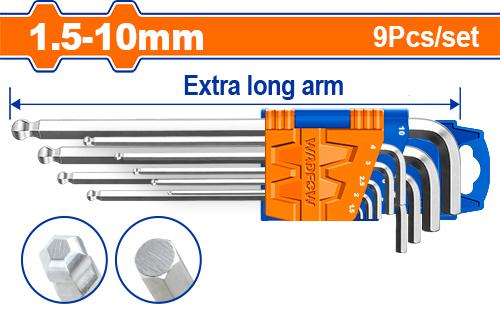 وادفو 
طقم الانكيه
 مسدس بليه طويل 9قطع
 10-1.5مم
WHK2292-