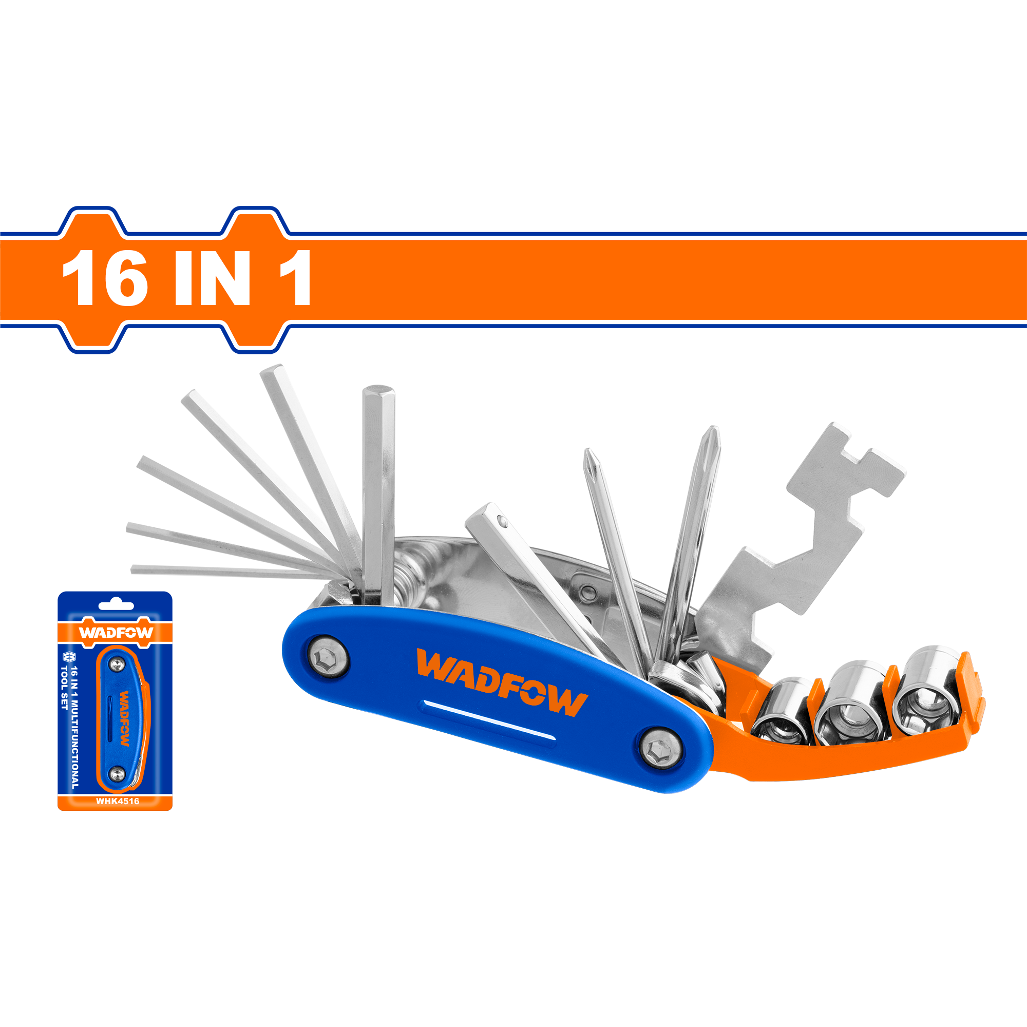 Wadfow 16 in 1 multi function tool whk4516