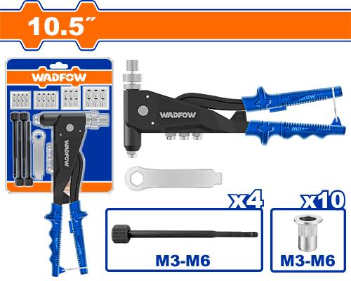 WADFOW Rivet nut gun kit6-3 mm - WHR5710