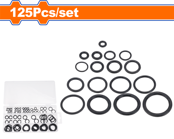 Wadfo 125 Pcs O-ring assortment kit –  wjq1b01