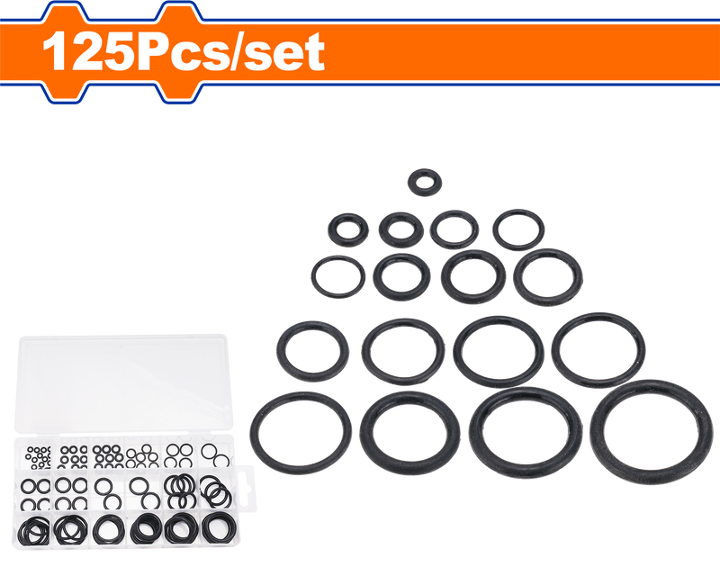 Wadfo 125 Pcs O-ring assortment kit –  wjq1b01