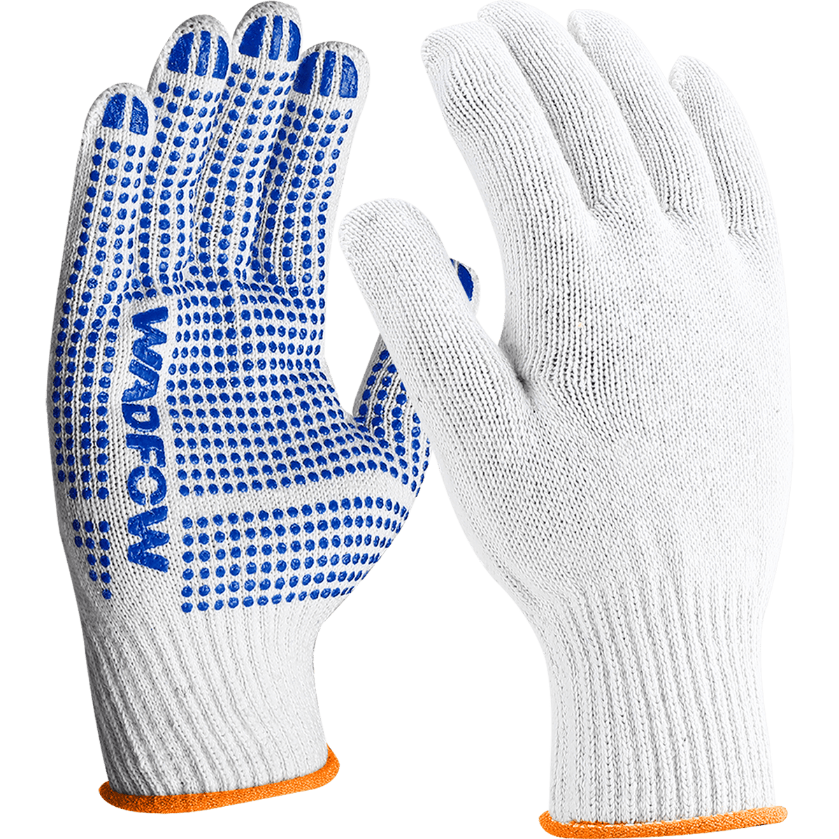 WADFOW Knitted & PVC dots gloves - WKG1801