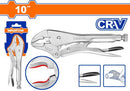 WADFOW Curved jaw locking plier"10"INCH - WLP1C02