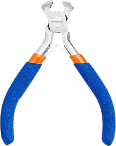 WadfowMini end cutting pliers 4.5 inches, 115 mm-WPL0952