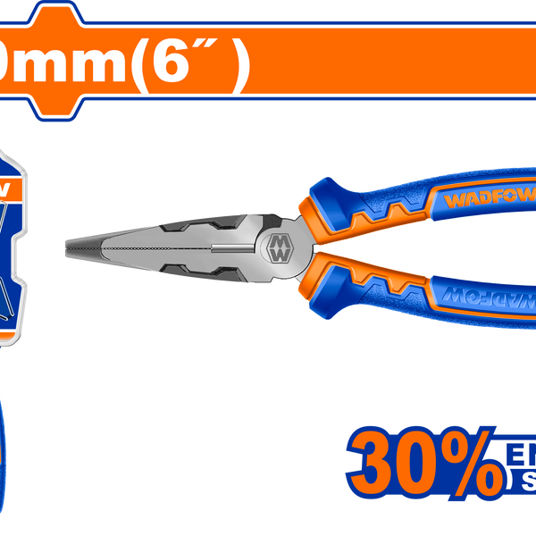 Wadfow High leverage long nose pliers 6
