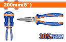 Wadfow High leverage long nose pliers 8"/200mm - WPL2718