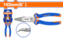 Wadfow Bent nose pliers, 6 inches, 160 mm-WPL4C06