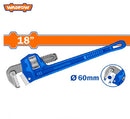WADFOW Pipe wrench 18" Mobile jaw drop-forged with high quality carbon steel - WPW1118