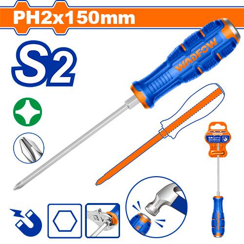 WADFOW
Phillips go-through screwdriver PH2 - 150 mm
- WQJ2226