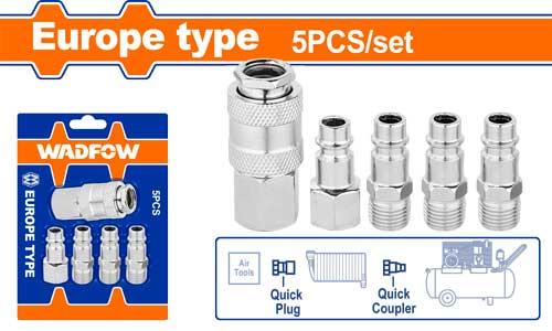 WADFOW 5 Pcs quick coupler set-WQP3670