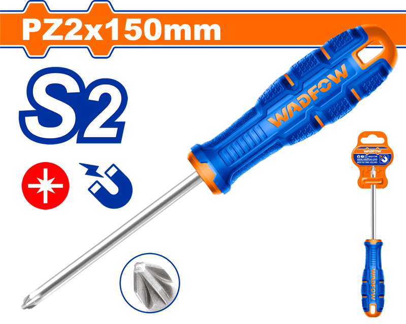 WADFOW Pozidriv screwdriver 150mm - WSDC226