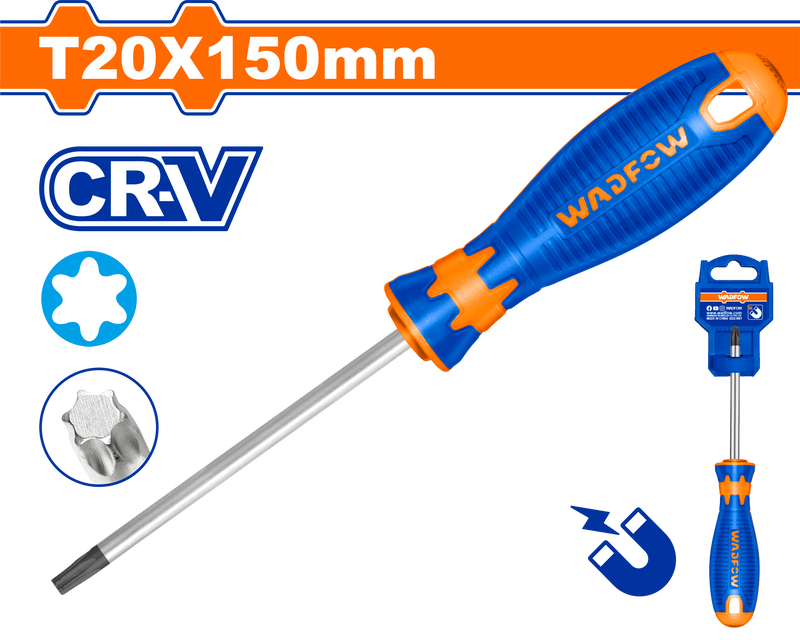 Wadfow Torx screwdriver 150mm - WSDT226