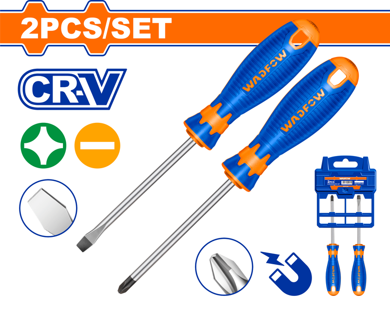 Wadfow screwdriver set 2 Pcs -WSS1302