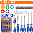 وادفو طقم مفكات 30 قطعة -WSS1430