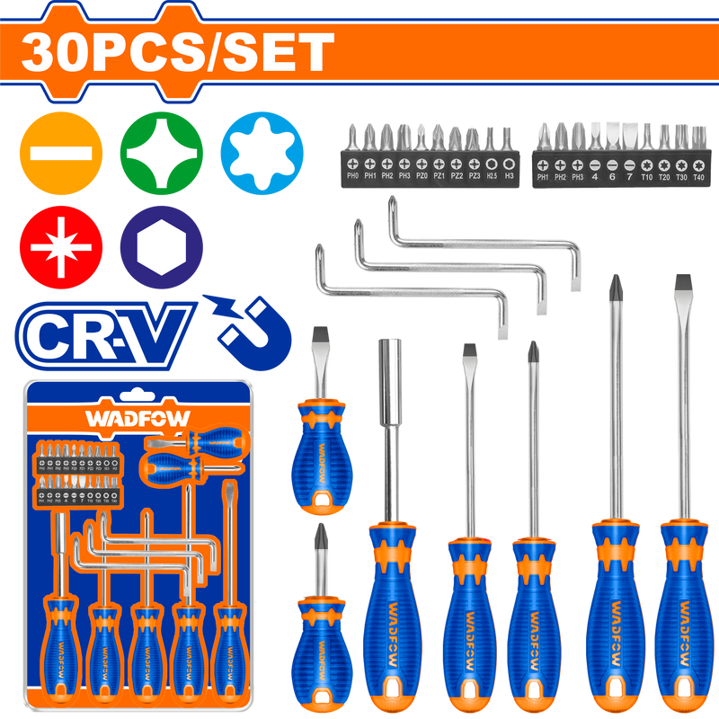 Wadfow screwdriver se 30 Pcst-WSS1430