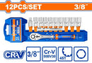 WADFOW 12 Pcs 3/8" socket set - WST3212