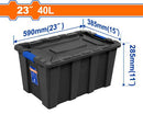WADFOW Plastic tool box"23"inch/40 L - WTB3340