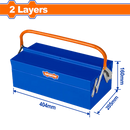 Special Offer Wadfo 20-Piece General Tool Kit with Metal 5-Drawer Box