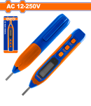 وادفو  مفك تست كهرباء ديجيتال مزود بكشاف – 12 إلى 250 فولت - WTP4503 -