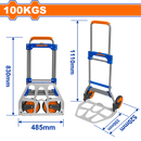 Wadfow Foldable hand truck 100kg-WWB9A10