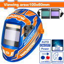 WADFOW Auto-darkening welding helmet  100*60 mm -WWH3503
