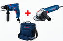 BOSCH - Bundle GSB 600 Impact Drill + GWS 700 Angle Grinder +  Bosch Launch bag - Promotion-015