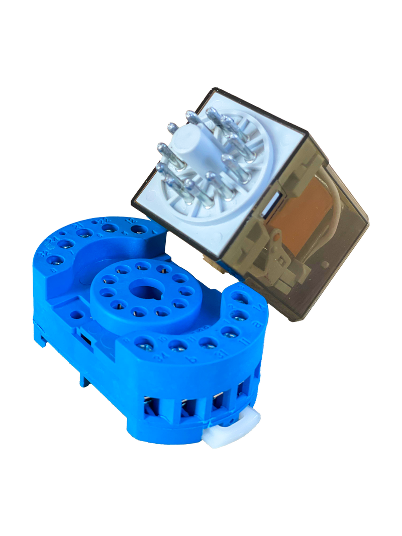 11-Pin Relay with Base Socket –  Control Relay-Model 6013