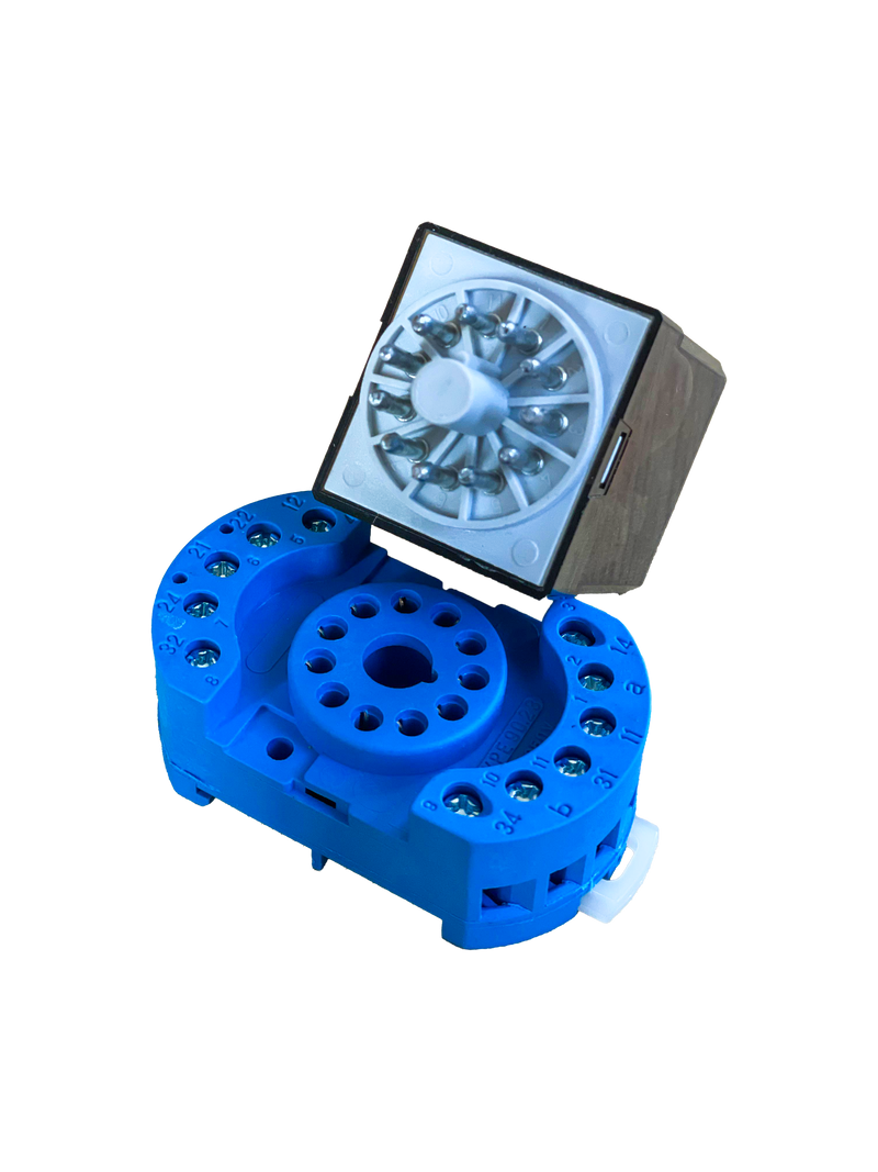 11-Pin Relay with Base Socket –  Control Relay-Model 6013