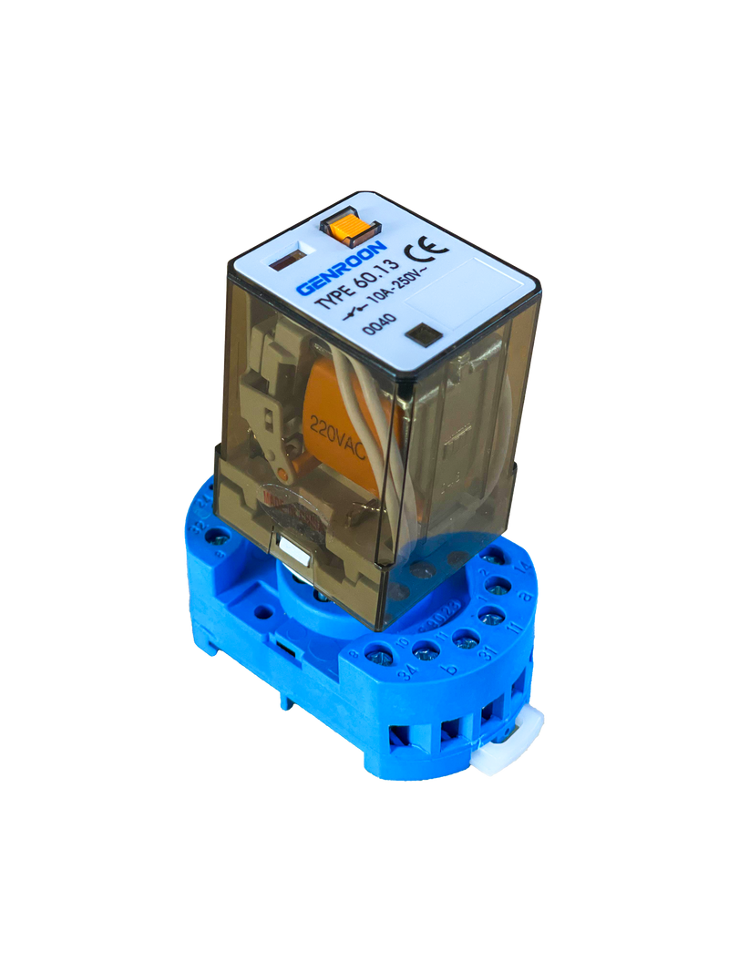 11-Pin Relay with Base Socket –  Control Relay-Model 6013