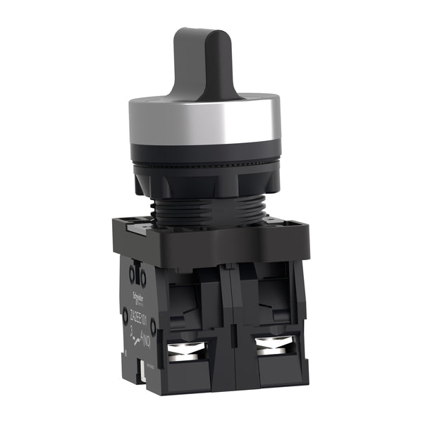 Schneider selector switch - Ø22  - 3 positions - 2NO-XA2ED33