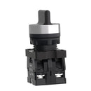 شنايدر مفتاح سليكتور قلاب سوستة بقطر 22 مم – 3 أوضاع – 2 نقطة مفتوحة (2NO) – موديل XA2ED53