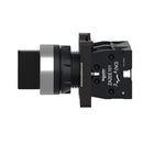 شنايدر مفتاح سليكتور قلاب سوستة بقطر 22 مم – 3 أوضاع – 2 نقطة مفتوحة (2NO) – موديل XA2ED53