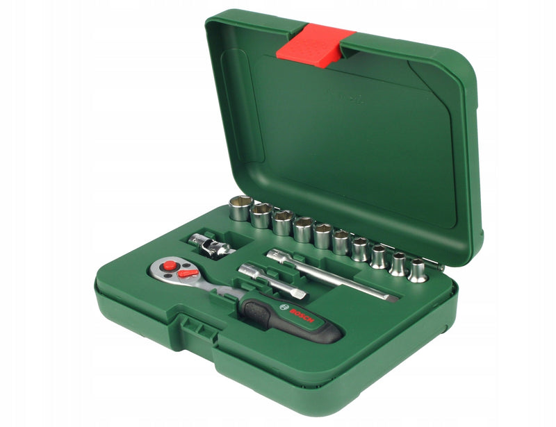 Bosch  1/4" Drive Socket Set 14 Pcs - 1600A02BY0