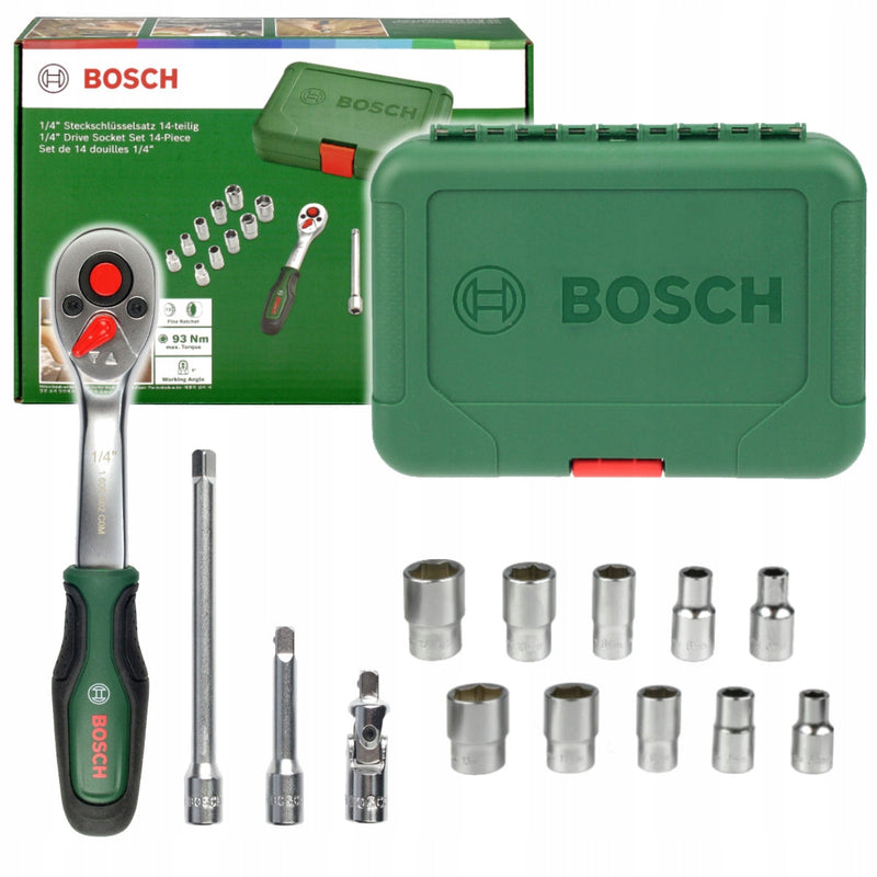 Bosch  1/4" Drive Socket Set 14 Pcs - 1600A02BY0