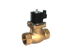Brass Solenoid Valve 2/2 – 185°C Without Coil – Model: TUS-15