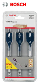 طقم بنط معلقة 3 قطع  20 - 22 - 25 مم من بوش - 2608587011