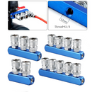 Pneumatic Air Manifold with Quick Couplers – Multi-Outlet Distributor(As Per Choice), G1/4", Model SM