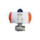 اكتويتر بالمحبس استانلس ستيل كروي ثلاثي الاتجاه / موديل :QBV-3way