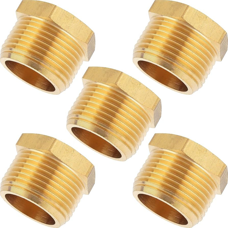 Plug Hex brass-Stp