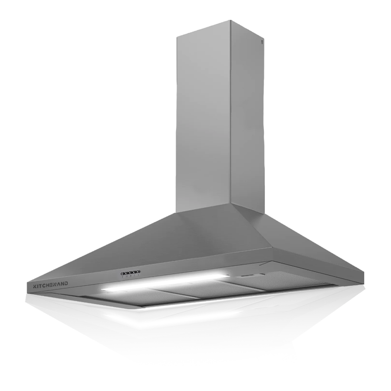 Kitchenand Pyramid Turkish Built-in Hood, 90 cm - Stainless Steel-HC-K90B650C